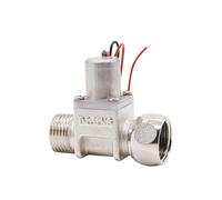 DUNSBY Valve Électrovanne à Impulsion bistable, électrovanne d'eau Potable, vanne de Chasse Intelligente 4 tuyaux(Normal Line)