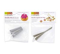 Duo de douilles pâtissières - à garnir & Choux 18 mm