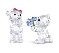 Duo De Figurines Swarovski Ourson Kris Je T’Adore