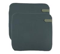 Duo de galettes 45 x 41 cm pour fauteuil FERMOB Monceau - Bleu Nuit