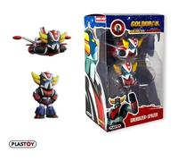 Duo figurines - PLASTOY - Goldorak Spacer et Goldorak - PVC - 7 cm