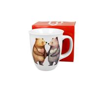 Duo Gobelet en forme de cœurs - 0,65 l