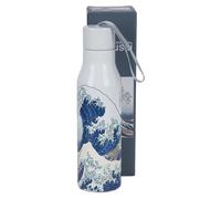 DUO | Gourde - Bouteille thermos - 500 ml - Hokusai La grande vague - Bouteille isotherme - Acier inoxydable