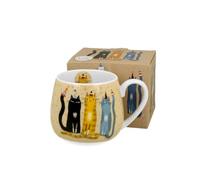 Duo Katzenwelt Collection Tasse 430 ml en porcelaine New Bone China dans une boîte cadeau, tasse à café, tasse à thé (fête)