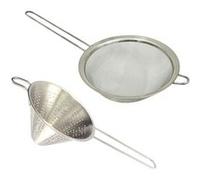 Duo Passoire tamis 19 cm et Chinois conique 30 cm Fackelmann Basic Inox