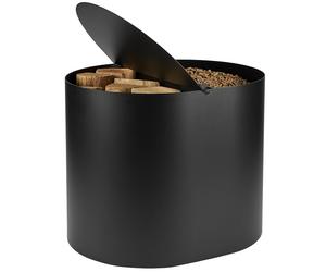 Duo Range-bûches et réservoir à granulés Dixneuf Diplo pour bûches de 40 cm