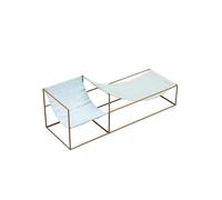 Duo Seat Fauteuil avec Structure Moutarde Bleu/Vert