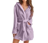 Duohropke Lot de 2 peignoirs pour sauna - 1 pièce - En coton moelleux - Personnalisé - Peignoir de bain - Peignoir de bain - Peignoir de sauna - Peignoir de bain - Peignoir de sauna en tissu éponge