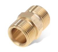 Duokon Adaptateur de Pulvrisateur Haute Pression, Raccord Filet Male Mtrique M22 14mm Male X 14mm Male Adaptateur D'extension de Tuyau de Nettoyeur Haute Pression