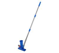 Duokon Aspirateur Piscine à Buse, Nettoyeur de Piscine, Manche 225 Cm | Brosse en forme de W pour coins, construction en PP et acier inoxydable, nettoyage manuel sous pression d\'eau, utilisation