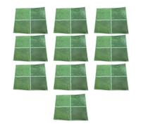 Duokon Carreaux Adhésifs PET à Coller 6x6in, Stickers Muraux Autocollants Imperméables et Résistants aux Huiles, épaisseur 1,2mm pour Décoration Murale Cuisine Salle de Bain (10 Feuilles)