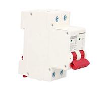 Duokon Disjoncteur Miniature DC 2P, 1000V 40A Sectionneur Solaire PV | Boîtier PA66, Montage sur Rail DIN 35mm, Pouvoir de Coupure 6000A, pour Système Solaire et Isolation DC