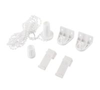Duokon Fixation pour Store Enrouleur, Rouleau de Store de 17 mm Support pour Embrayage Poulie latérale Kit de réparation pour kit de réparation Traitement de fenêtre