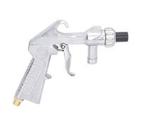 Duokon Kit Pistolet Sableuse avec Pression Réglable de 60 à 120 Psi | Poignée en Alliage D'aluminium, Antirouille et Polissage de Surface, Tube D'aspiration de 105 Cm, Buses en Acier de 6 Mm,