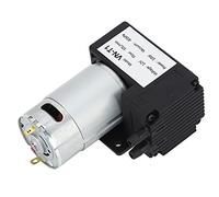 Duokon Mini Pompe à Vide Pompe à Vide en Plastique d'ingénierie 12V 24V 10W 10L Min à d'air à Faible Bruit pour la Purge des Freins de Pipeline Utilisation Horizontale Portable (DC12V)