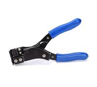 Duokon Pince à Attaches de Câble HT-2081, Poignée Confortable en Acier à Haute Teneur en Carbone avec Coupe Automatique pour Attaches de Câble de 2.4 à 9mm, Liaison Rapide