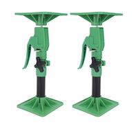 Duokon Poteau de Support Réglable Tige de Support Télescopique en Acier au Carbone Cric d'armoire de 11,8 à 23,2 Pouces avec Base en Nylon et Valve Anti-pincement pour l'installation d'armoires de