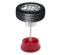 Duoruameng Equilibreuse de pneus pour voitures et camions - Appareil d'équilibrage des pneus en alliage d'aluminium portable - Outil de changement de pneu pour moyeux d'un diamètre de 1 à 4"