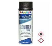 Duplicolor 467424 Emaille Peinture à Effet Martelé Résistant à la Chaleur, Argent, 400 ml