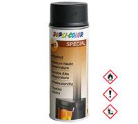 Duplicolor Aérosol peinture haute temperature- Teinte : Noir