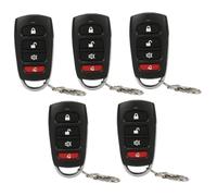 Duplicateur de télécommande 5 pièces, cloneur à distance de Garage Portable 433MHz avec boîtier antidérapant et crochet pour ouvre-porte