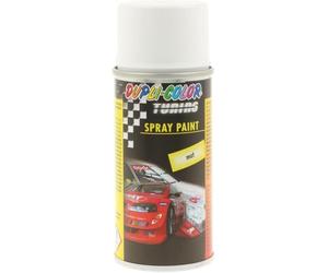 Duplicolor 133695 Spray Tuning Plus Vernis Aérosol Universel, Blanc Mat, 150 ML