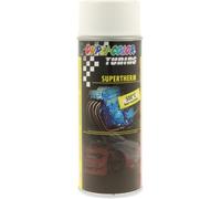 Duplicolor 191756 Peinture Vernis Aérosol Supertherm pour Plastique 500 Degré Celsius, Blanc, 400 ML