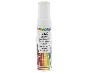 Duplicolor 598456 Stylo de Couleur pour Véhicule de Retouche Peinture AC 1-0120 Blanc/Gris, 12 ML