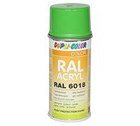 Duplicolor 626791 Spray Acrylique Ral 6018, Vert Jaunâtre Brillant, 150 ML