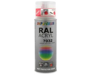Duplicolor 641879 Spray Acrylique Ral 7032, Gris Gravier Satin, 400 ML