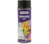 Duplicolor 741296 Spray Aérosol Art RAL 7021, Brillant, 400 ml