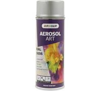 Duplicolor 741425 Spray Aérosol Art RAL 9006, Satin, 400 ML
