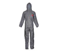 DuPont de Nemours Combinaison de protection DuPont Type 3/4/5/6 Tychem 6000 F, grise, taille unisexe : L Quantité:1