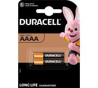 2 Piles AAAA / LR8D425 Duracell Alcaline 1,5V