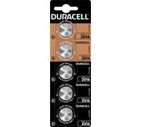 DURA CR2016 X5 - Pile bouton lithium, CR2016, 3 V, 20,0 x 1,6 mm, lot de 5