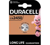 DURA CR2450 X1 - Pile bouton lithium, CR2450, 3 V, 24,5 x 3,0 mm, lot de 1