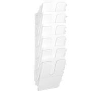 DURAB 1700008401 - Support de prospectus mural, A4, transparent