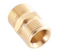 Durabilité - Adaptateur d'extension de tuyau de nettoyeur haute pression M22-15 mm M22-14 mm - Raccord mâle en laiton anti-fuite - Adaptateur de pression