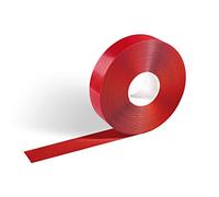 Durable 102103 Ruban de Marquage Duraline, Adhésif Et Anti Dérapant, 50 mm x 0.5 mm x 30 M (L x H x L), Ral 3001 Rouge