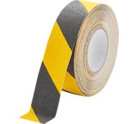 Bande antidérapante DURALINE GRIP, 50 mm, noir/jaune