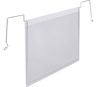 DURABLE Pochettes avec fil de suspension A5 paysage PP, 50 pc, Transparent, 118419