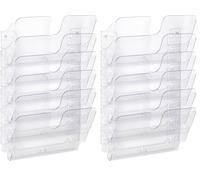 Durable 1700014401 Flexiplus Présentoir Mural 6 A4 Paysage (Lot de 2)
