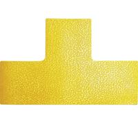 Durable 170004 Marquage de position forme -T- jaune signal 10 pc(s) (L x l x H) 150 x 100 x 0.7 mm