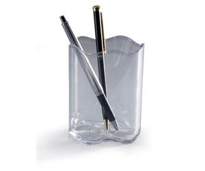 Durable 1701235400 Porte Crayons Et Stylos Plastique Transparent