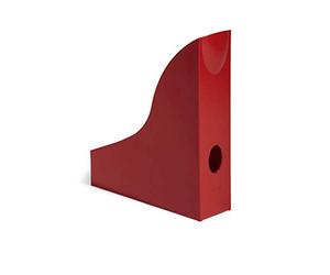 Durable 1701711080 Fichier Sur Pied Basic, 6 Pièces, Rouge