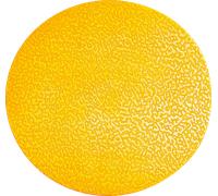 DURABLE - Marquage de position 170404 - Rond adhésif antidérapant 100 mm Jaune - 10 pièces