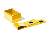 DURABLE Porte-étiquette pour pied de palette 140X65 / 90x65 mm, 50 pc, Jaune, 172404