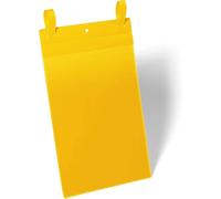 Durable 175004 Lot de 50 Pochettes Logistiques avec Sangles A4 Format Portrait, Jaune
