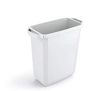 Conteneur à déchets solide rectangulaire 60 litres Durabin - Blanc