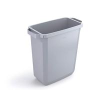 Conteneur à déchets solide rectangulaire 60 litres Durabin - Gris